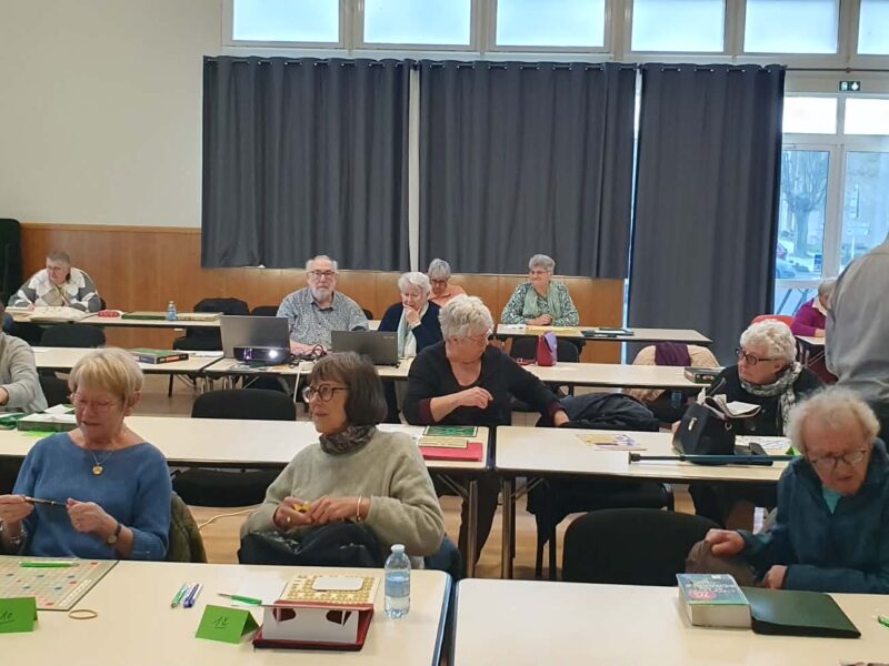 Résultat du SCRABBLE Duplicate Départemental de la Fédération de Touraine